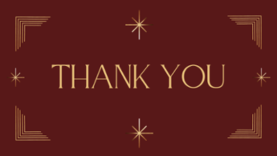 Thank you - Endowed Giving